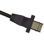 06AFM380G | Mitutoyo Male Linear Counter Cable, For Use With Digimatic Series, 2m Length