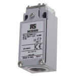 RS PRO Plunger Limit Switch, NO/NC, IP66, DPST, Zinc Alloy Housing, 400V ac Max, 10A Max