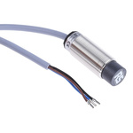 RS PRO Inductive Barrel-Style Proximity Sensor, M18 x 1, 12 mm Detection, PNP Output, 10 → 30 V dc, IP68