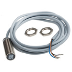 RS PRO Inductive Barrel-Style Proximity Sensor, M18 x 1, 5 mm Detection, PNP Output, 10 → 30 V dc, IP68