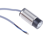 RS PRO Inductive Barrel-Style Proximity Sensor, M30 x 1.5, 20 mm Detection, PNP Output, 10 → 30 V dc, IP68