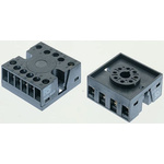 Tempatron Relay Socket for use with 11 Pin Relay, 11 Pin Timer, Octal Relay, Octal Timer