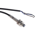 RS PRO Inductive Barrel-Style Proximity Sensor, M8 x 1, 1.5 mm Detection, PNP Output, 10 → 30 V dc, IP67
