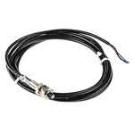 RS PRO Inductive Barrel-Style Proximity Sensor, M8 x 1, 2.5 mm Detection, PNP Output, 10 → 30 V dc, IP67