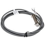 RS PRO Capacitive Barrel-Style Proximity Sensor, M12 x 1, 4 mm Detection, NPN Output, 10 → 30 V dc, IP67