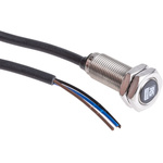 RS PRO Inductive Barrel-Style Proximity Sensor, M12 x 1, 4 mm Detection, PNP Output, 10 → 30 V dc, IP68