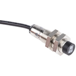RS PRO Inductive Barrel-Style Proximity Sensor, M12 x 1, 8 mm Detection, NPN Output, 10 → 30 V dc, IP68