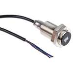 RS PRO Inductive Barrel-Style Proximity Sensor, M18 x 1, 8 mm Detection, PNP Output, 10 → 30 V dc, IP68