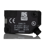 RS PRO Inductive Rectangular-Style Proximity Sensor, 4 mm Detection, PNP Output, 10 → 30 V dc, IP68