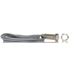 RS PRO Inductive Barrel-Style Proximity Sensor, M18 x 1, 8 mm Detection, NO Output, 20 to 250 V ac/dc, IP67