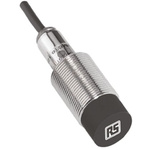 RS PRO Inductive Barrel-Style Proximity Sensor, M18 x 1, 8 mm Detection, NPN Output, 10 → 30 V dc, IP67