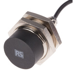 RS PRO Inductive Barrel-Style Proximity Sensor, M30 x 1.5, 15 mm Detection, PNP Output, 10 → 30 V dc, IP67