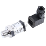 Gems Sensors Pressure Sensor, -1bar Min, 9bar Max, Current Output, Relative Reading
