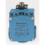 Honeywell GLE Series Plunger Limit Switch, 2NO/2NC, IP67, DPDT, Die Cast Zinc Housing, 300V ac Max, 6A Max