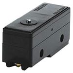 Omron Plunger Limit Switch, NO/NC, IP62, SPDT, Thermosetting Resin Housing, 500V ac Max, 15A Max