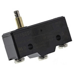 Omron Plunger Limit Switch, NO/NC, IP00, SPDT, Thermosetting Resin Housing, 500V ac Max, 15A Max