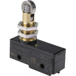 Omron Z Series Roller Plunger Limit Switch, NO/NC, IP00, SPDT, Thermosetting Resin Housing, 500V ac Max, 15A Max