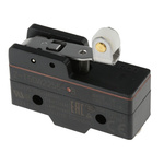 Omron Roller Lever Limit Switch, NO/NC, IP62, SPDT, Thermosetting Resin Housing, 500V ac Max, 15A Max