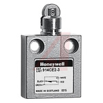 Honeywell 914CE Series Roller Plunger Limit Switch, NO/NC, IP66, IP67, IP68, SPDT, Die Cast Zinc Housing, 250V ac Max,