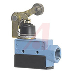 Honeywell BZE6 Series Roller Lever Limit Switch, NO/NC, IP66, SPDT, Die Cast Zinc Housing, 600V ac Max, 15A Max