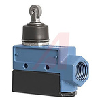 Honeywell BZE6 Series Plunger Limit Switch, NO/NC, IP66, SPDT, Die Cast Zinc Housing, 600V ac Max, 15A Max