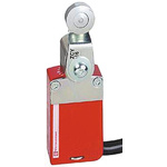 Telemecanique Sensors XCSM Series Roller Lever Top Plunger, 2NC/1NO, IP66, IP67, IP68, 3P, Metal Housing