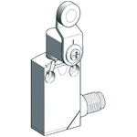 Telemecanique Sensors OsiSense XC Series Roller Lever Limit Switch, NO/NC, IP66, IP67, IP68, DPST, Zamak Zinc Alloy