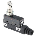 Omron Roller Plunger Limit Switch, NO/NC, IP62, SPDT, 500V ac Max, 15A Max