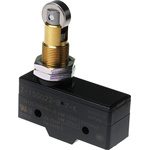 Omron Roller Plunger Limit Switch, NO/NC, IP00, SPDT, 500V ac Max, 15A Max