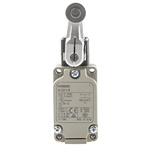Omron WL Series Roller Lever Limit Switch, NO/NC, IP67, SPST, 500V ac Max, 10A Max