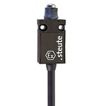 Steute Ex 14 Series Plunger Limit Switch, 2NC, IP65, DPST, Thermoplastic Housing, 250V ac Max, 250 V ac 6 A, 230 V dc