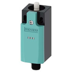 Siemens Round Plunger Limit Switch, 2NC/1NO, IP65, DPDT, Plastic Housing, 125V ac Max, 4A Max
