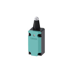 Siemens Roller Plunger Limit Switch, 1NC/1NO, IP66, IP67, Metal Housing, 400V ac Max, 6A Max