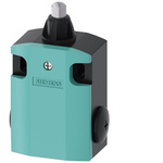 Siemens Round Plunger Limit Switch, 1NC/1NO, IP66, IP67, Metal Housing, 400V ac Max, 4A Max