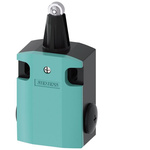 Siemens Roller Plunger Limit Switch, 2NC/1NO, IP66, IP67, Metal Housing, 400V ac Max, 4A Max