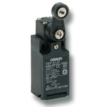 Omron Roller Lever Limit Switch, 1NC/1NO, IP67, SPST, Plastic Housing, 240V ac Max, 10A Max