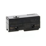 Omron Plunger Limit Switch, IP00, SPDT, 250V ac Max, 15A Max
