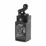 Omron Roller Lever Limit Switch, 1NC/1NO, IP67, DPST, Metal Housing, 240V ac Max, 10A Max