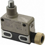 Omron Plunger Limit Switch, IP67, SPDT, 250V ac Max, 5A Max