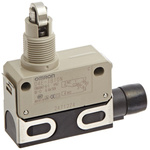 Omron Roller Plunger Limit Switch, NO/NC, IP67, SPDT, Zinc Housing, 125V ac ac Max, 1A Max