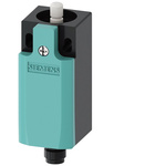 Siemens Round Plunger Limit Switch, 1NC/1NO, IP65, 5P, Plastic Housing, 125V ac Max, 3A Max