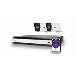 TVVR36421T | ABUS Indoor, Outdoor IR CCTV Surveillance Kit, 4 Camera Connections