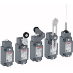 ABB Roller Lever Limit Switch, 1NO/1NC, IP66, Zinc Alloy Housing, 400V ac ac Max