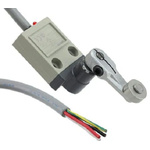 Omron Roller Lever Limit Switch, CO, IP67, SPDT, Metal Housing, 30V ac Max, 4A Max