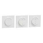 Schneider Electric Odace Series Push Button Switch, IP20, Thermoplastic Housing, 230V ac ac Max, 4A Max