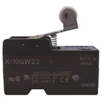 Omron Plunger Limit Switch, NO/NC, IP00, SPDT, Thermosetting Resin Housing, 10A Max