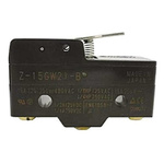 Omron Lever Limit Switch, NO/NC, IP00, SPDT, Thermosetting Resin Housing, 500V ac Max, 15A Max