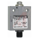 Honeywell 914CE Series Plunger Limit Switch, NO/NC, IP66, IP67, IP68, SPDT, Die Cast Zinc Housing, 250V ac Max, 5A Max