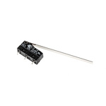 ZF Long Hinge Lever Micro Switch, Solder Terminal, 6 A @ 250 V ac, SPDT, IP6K7