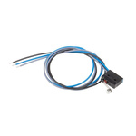 ZF Roller Lever Micro Switch, Through Hole Terminal, 6 A @ 250 V ac, SPDT, IP6K7